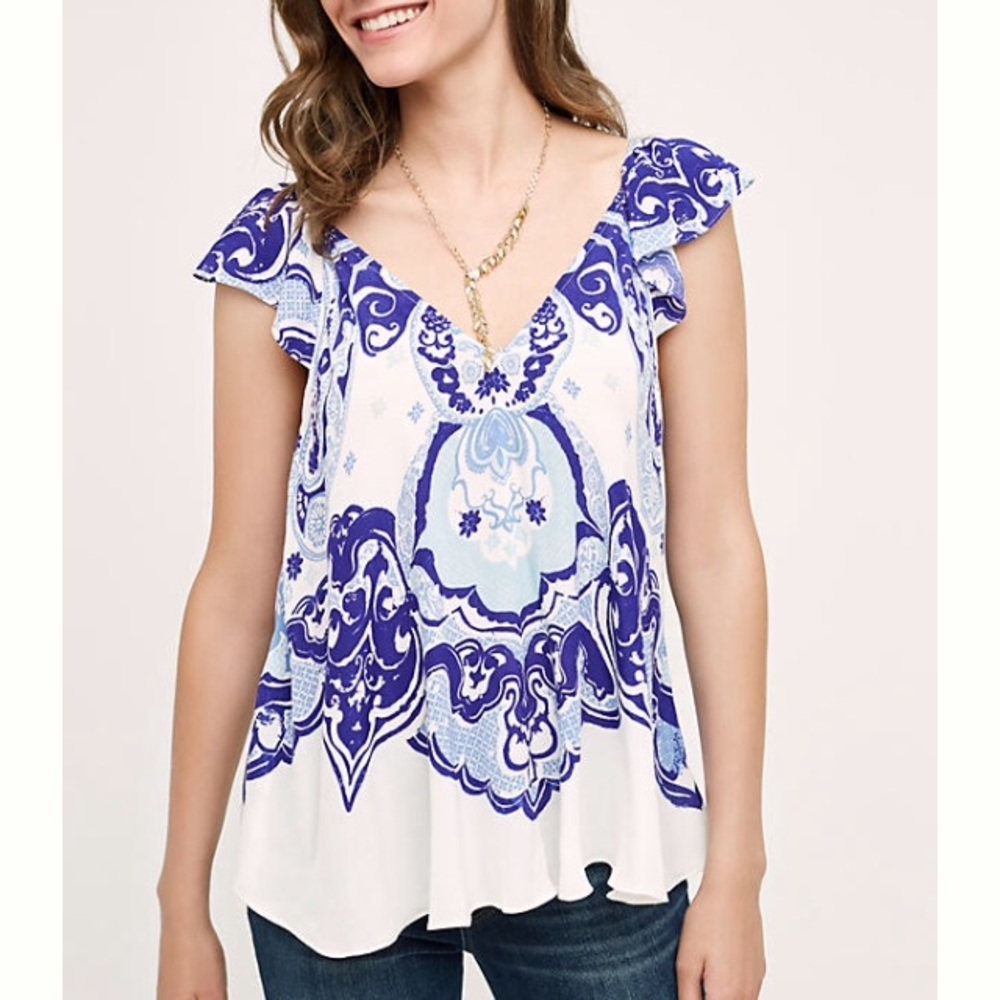 Anthropologie Clana Top